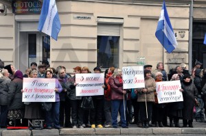 У Львові підприємці протестували проти рейдерського захоплення ринку