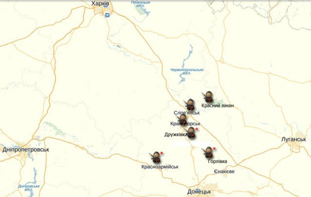 Пожар на флангах