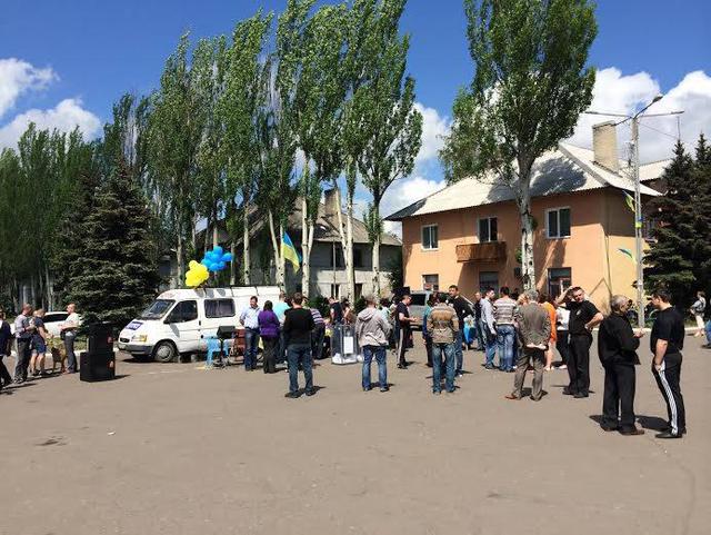 На Донбассе проходит еще один референдум, за воссоединение с Днепропетровской областью