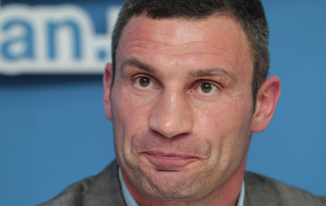 Первый позор Виталий Кличко