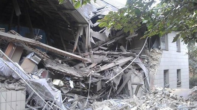 Авиаудар по Снежному. Подробности, ФОТО