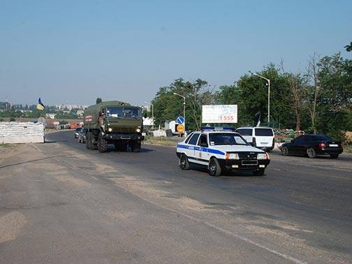 Груз, предназначенный николаевским десантникам, в зоне АТО ушел «налево»
