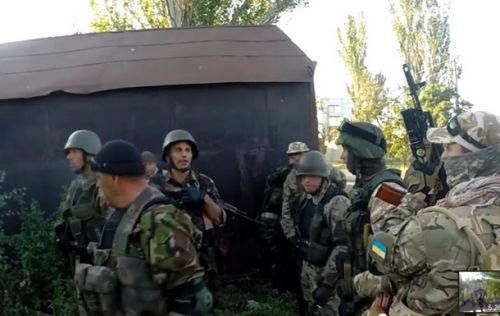 Відео операції Азова зі звільнення міста Новий Світ