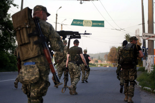 Славянск. Жизнь после войны