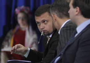 В Николаеве на бордах появился Сергей Левочкин со своим протеже