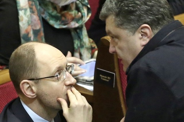 Телетайп. Порошенко и Яценюка надо исключить из коалиционного процесса