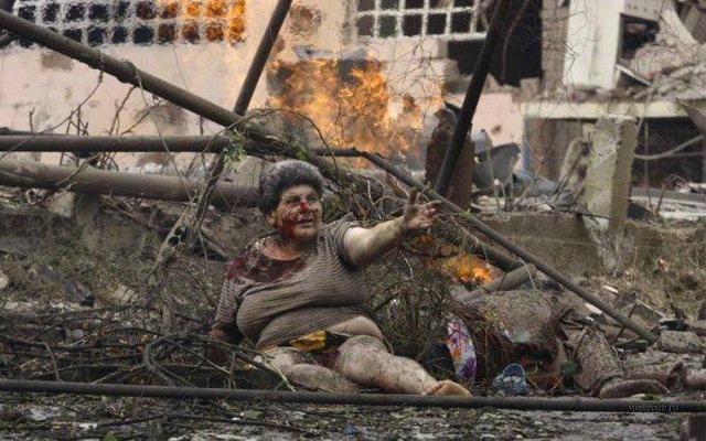 Кремлевские СМИ выдают кадры с российско-грузинской войны за события в Донбассе