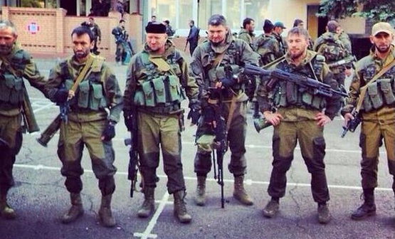 Чеченские наемники публикуют свои снимки из Донбасса в соцсетях