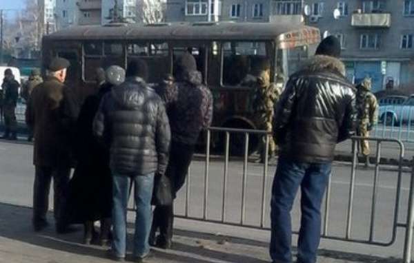 У автобуса с батальоном "Кривбасс" отказали тормоза