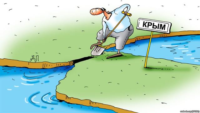 Последние новости Крыма: с прилавков магазинов убирают ценники в рублях