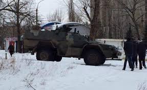 НОВЕЙШАЯ РОССИЙСКАЯ ВОЕННАЯ ТЕХНИКА В ЦЕНТРЕ ЛУГАНСКА!