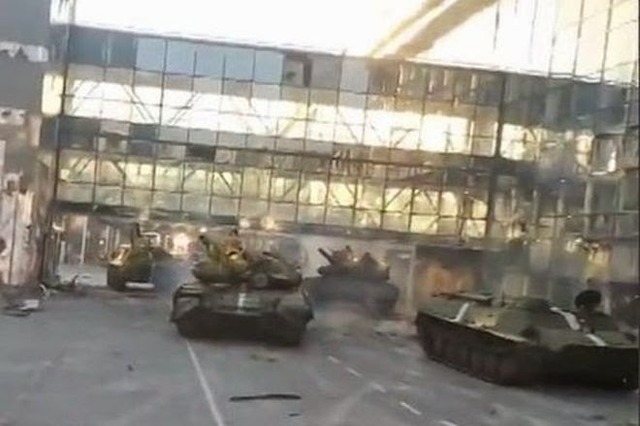 "Киборги" напугали российских танкистов неизвестным оружием