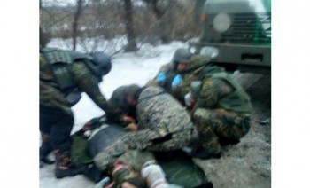 Раненные киборги двое суток ползком добирались до позиций своих