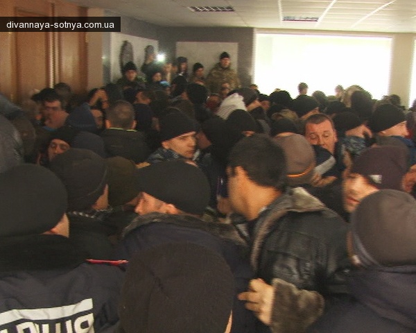 Захват горсовета в Кривом Роге