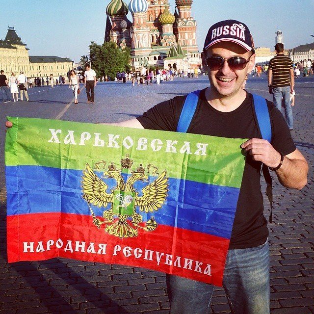 Беглый подонок радуется гибели харьковчан (фото)