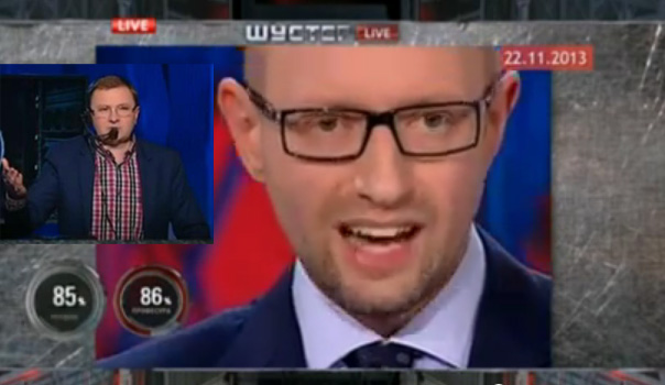 Екс-чернівчанин відправив земляка-прем’єра в «нокдаун» в прямому ефірі (відео)