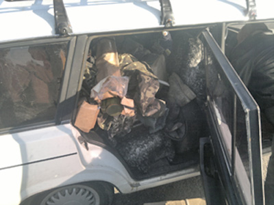 Пьяный водитель с гранатометами и гранатами прорывался в Днепр