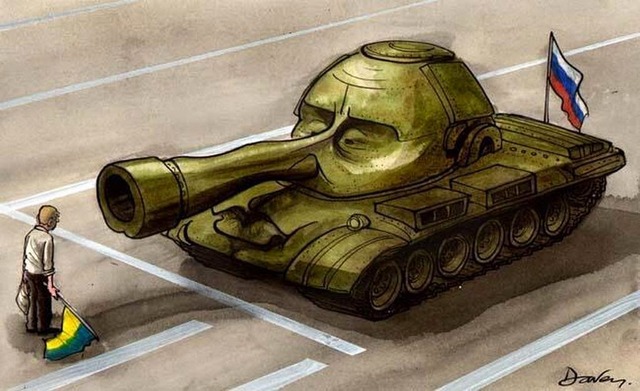 «Молчать, смерды». После поездки в Украину, навеяло, — российский блогер