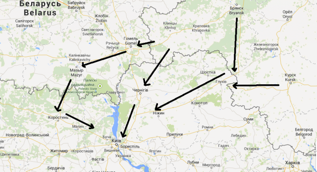 Начгенштаба: Путін може повторити маневр Вермахту задля утворення “Київського котла”