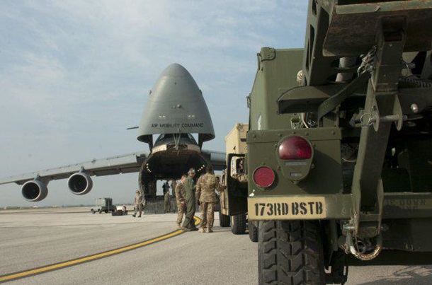 В Украину прибыли американские десантники