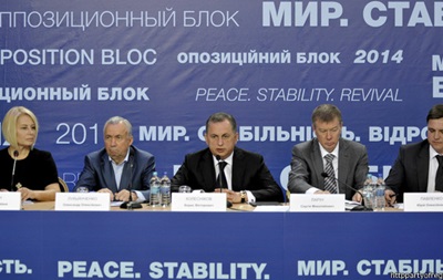 "Оппозиционный блок" заявил об угрозах от "Украинской повстанческой армии"