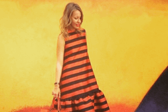 Собчак гордо нарядилась в "колорадское" платье