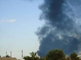 Под Счастье начался бой