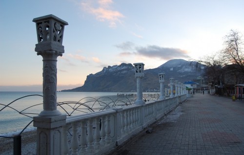 Ни одного отдыхающего. Веб-камера из Коктебеля