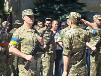 В Одессе приняла присягу единственная в стране «Рота охраны», подчиняющаяся ВСУ