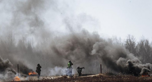 Под Донецком тяжелый бой: разнесли штаб боевиков Гиви