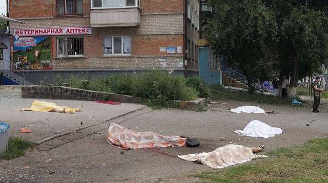 Луганска «скорая» отказывается забрать трупы с улицы из-за обстрелов 21+ (ВИДЕО)