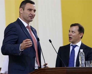 Кличко благав Ляшка і Тимошенко про однотуровість мерських виборів