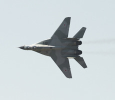 У станицы Кущевской разбился истребитель МиГ-29