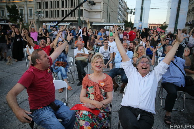 Греки проголосовали за выход из еврозоны