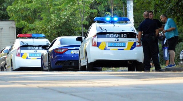 Патрульная полиция перехватила Maserati