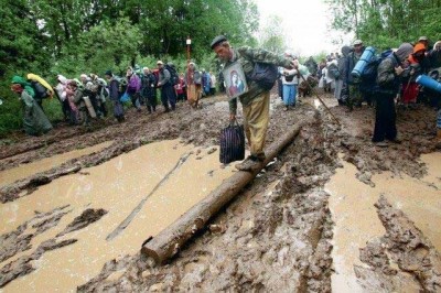 В Архангельстке власти организовали “крестный ход для поднятия экономики”