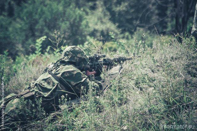 Оккупанты-снайперы показали свое лицо