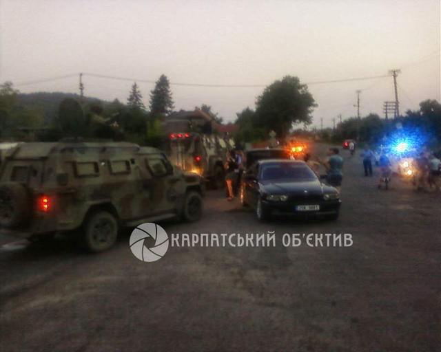 На Закарпатті нацгвардійці побили мирних жителів