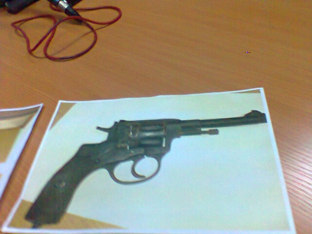 В общественную приемную Генпрокуратуры подбросили наган 33 года