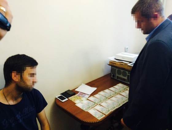 Затримано корумпованого співробітника СБУ, який вимагав гроші з підприємців