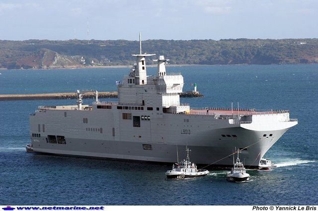 Россия и Франция расторгли контракт по «Мистралям»