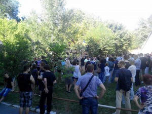 Украинские музыканты поддержали обвиняемых в убийстве Бузины концертом (фото)