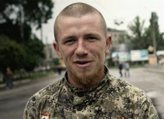 Моторола зажигает под огонь в Донецке