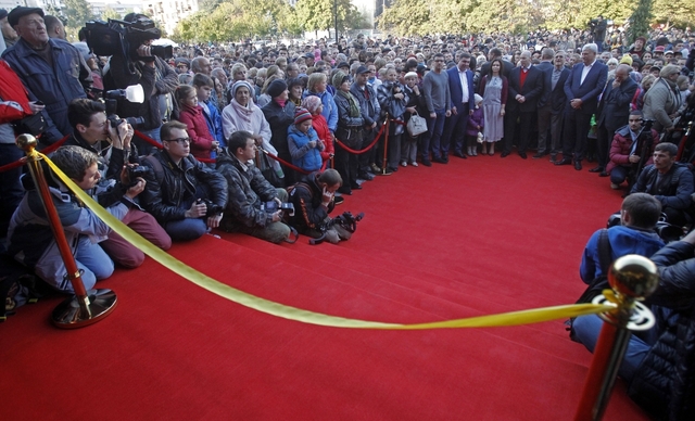 Как в Киеве открывали кинотеатр "Жовтень": опубликованы фото и видео