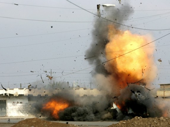 В ПРИГОРОДЕ КИЕВА ПРОГРЕМЕЛИ ТРИ МОЩНЫХ ВЗРЫВА