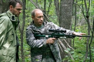 Ганапольский о Путине: мачо теперь воюет только с женщинами