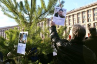 На Майдані встановили “йолку” для Пороха