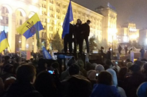 Віче на Майдані. Наживо