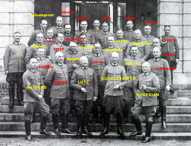 Гитлеровцы, выпускники Казанской танковой школы (Россия)