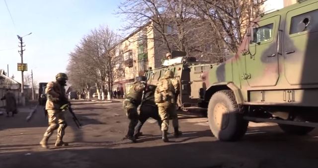 СБУ во время спецоперации в Красногоровке задержала 85 боевиков